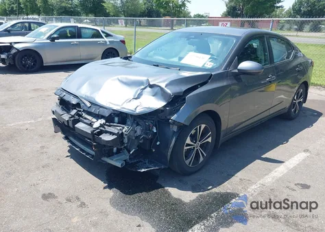 2022 Nissan Sentra Sv Xtronic Cvt from USA, damaged, VIN 3N1AB8CV7NY244815